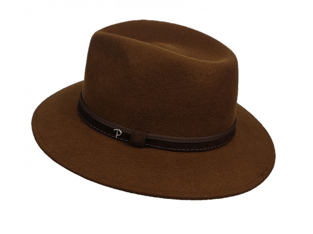 Sombrero de Lana para Hombre Talla 59 Color 117-CAMEL