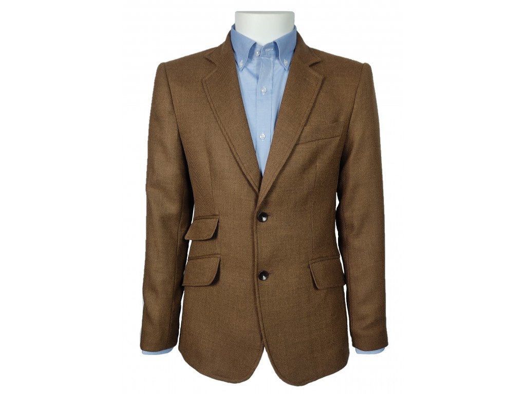 pasar por alto medio transacción Americana de hombre en tweed color marrón Talla 46 Color MARRON
